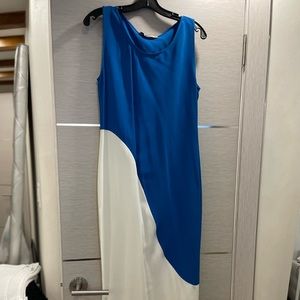 Emilio Pucci maxi side slit dress size 6